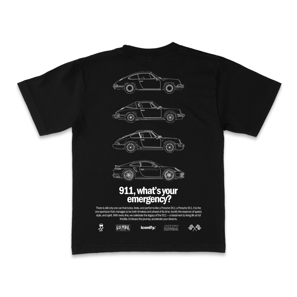 911 Emergency - Heavyweight Tee