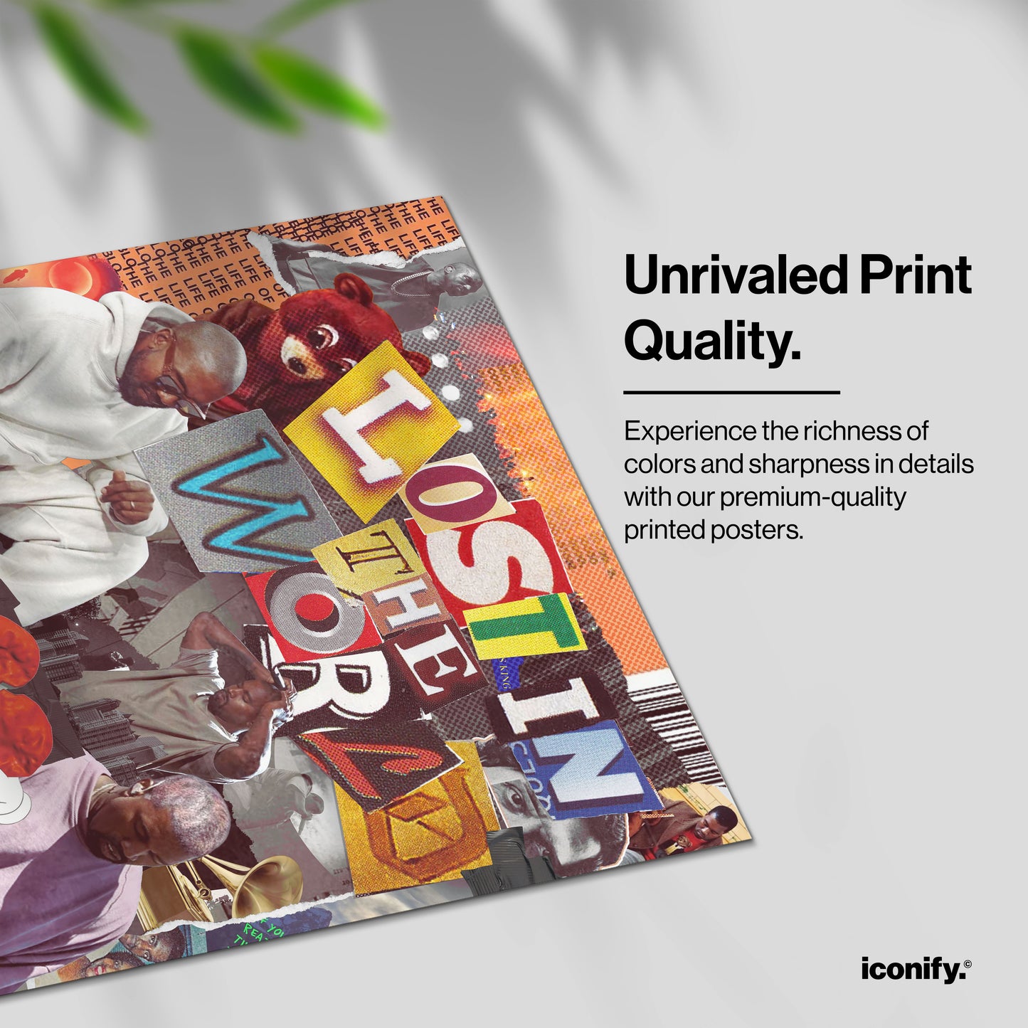 Iconify Kanye 'Lost' Poster