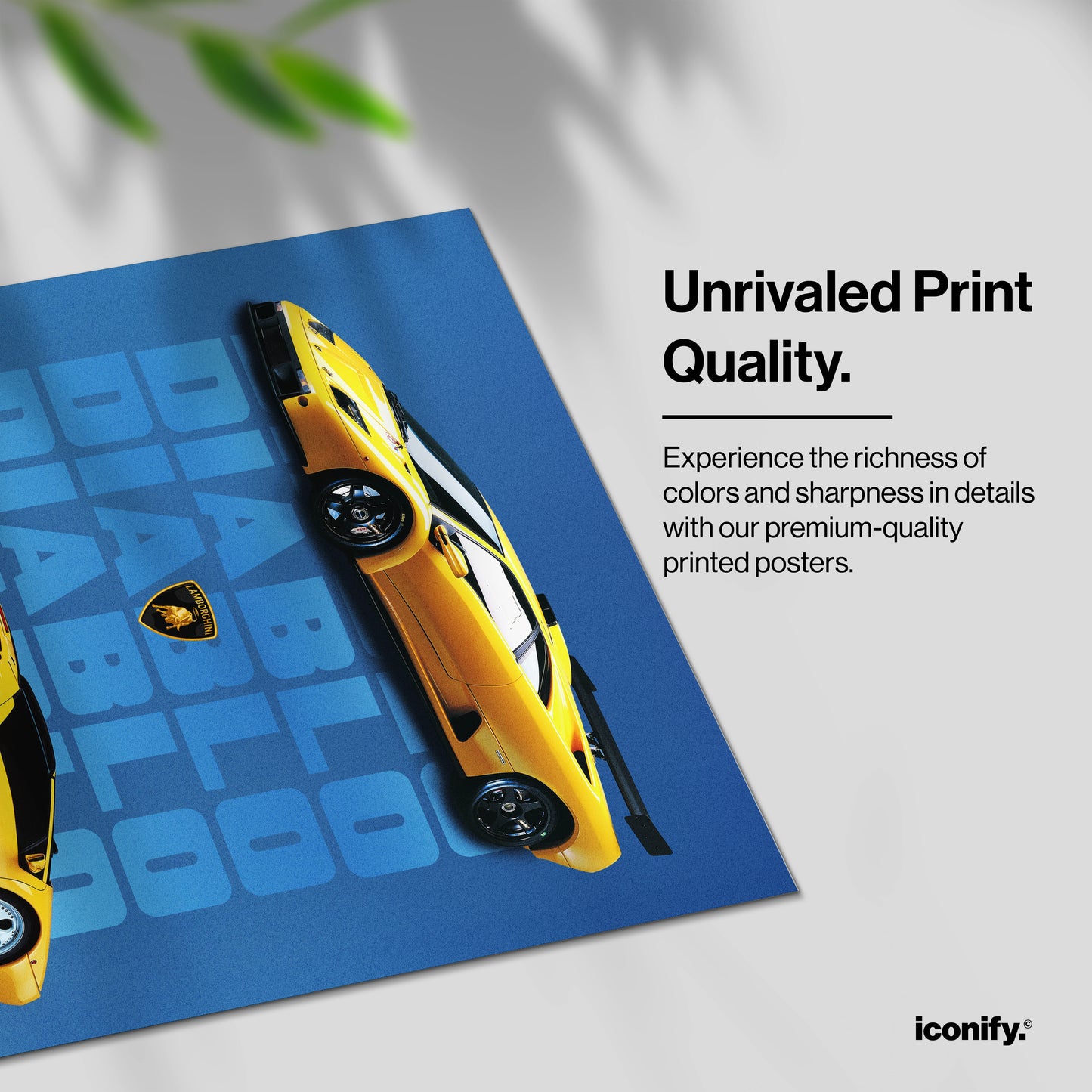 Lamborghini Diablo Poster