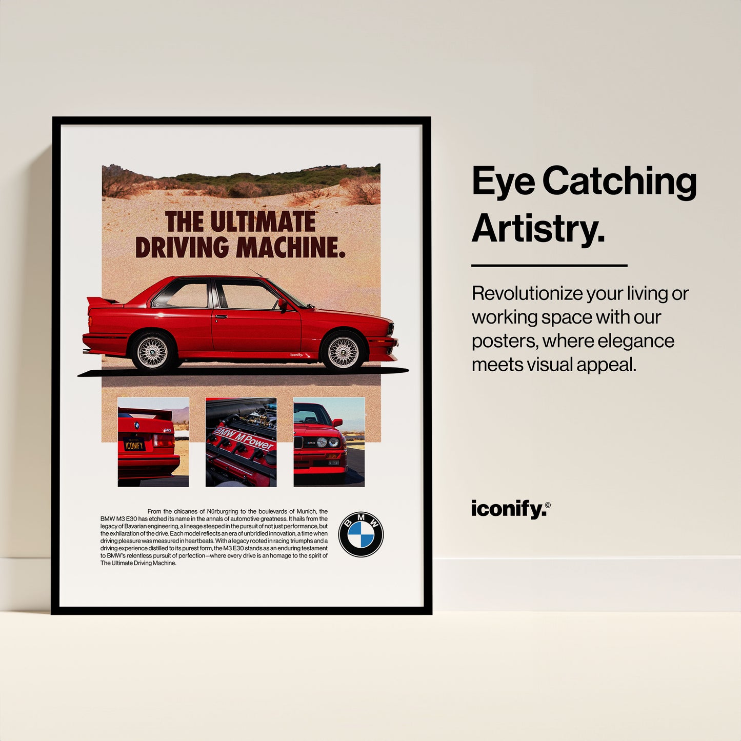 Iconify BMW 'ULTIMATE' Poster