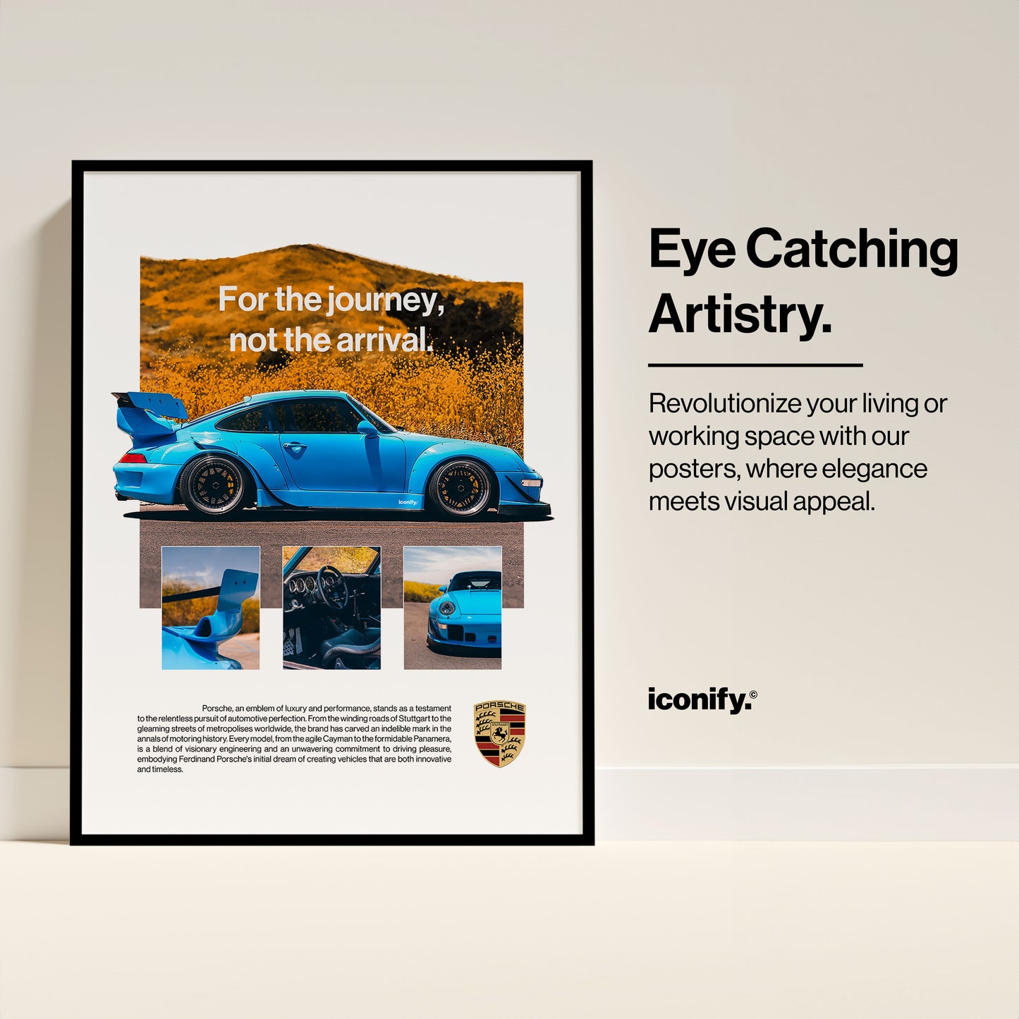Porsche Journey Poster