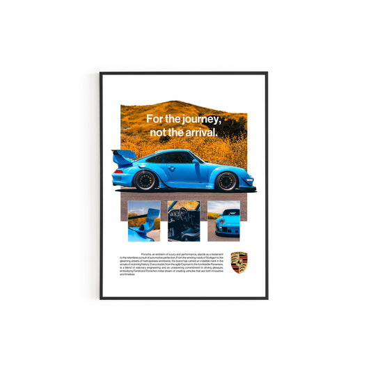 Porsche Journey Poster